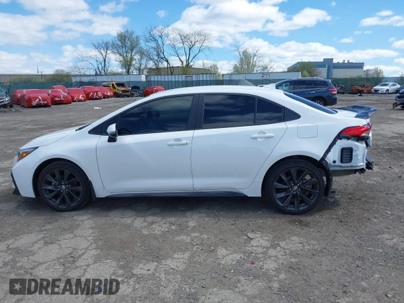 2024 Toyota Corolla SE with VIN 5YFS4MCE3RP208811, listed as a IAAI auction lot 41991955 with 12,685 mi miles and . Bid and sale history available at DreamBid. Image 13.