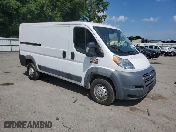 2018 Ram ProMaster Cargo with VIN 3C6TRVAG8JE103274, listed as a Copart auction lot 87356684 with 268,754 mi miles and Clean Title. Bid and sale history available at DreamBid. Image 4.