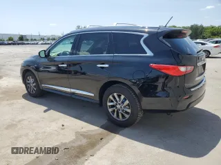 2015 Infiniti QX60 with VIN 5N1AL0MN6FC545785, listed as a Copart auction lot 54562935 with 80,891 mi miles and Salvage Title. Bid and sale history available at DreamBid. Image 2.