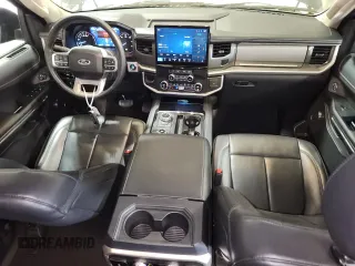 2024 Ford Expedition Max XLT with VIN 1FMJK1J80REA39398, listed as a Copart auction lot 63090695 with 46,528 mi miles and Clean title. Bid and sale history available at DreamBid. Image 8.