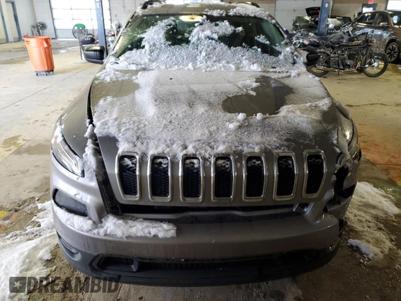 2017 Jeep Cherokee Sport with VIN 1C4PJMAB7HW658278, listed as a Copart auction lot 46120015 with 119,928 mi miles and Clean Title. Bid and sale history available at carsss.com. Image 5.