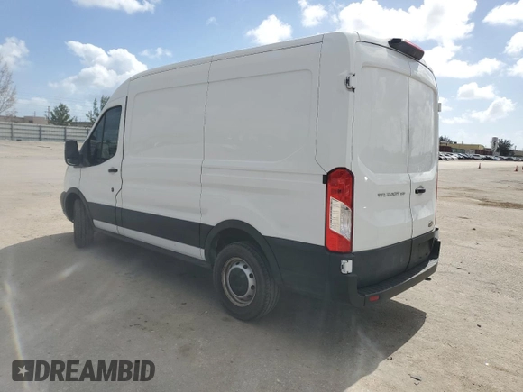 2019 Ford Transit with VIN 1FTYE1CM8KKA51956, listed as a Copart auction lot 74922524 with 24,790 mi miles and Salvage Title. Bid and sale history available at DreamBid. Image 2.
