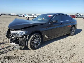 2020 BMW 5 Series 530e with VIN WBAJA9C05LCD74527, listed as a Copart auction lot 47013875 with Not Provided miles and Salvage Title. Bid and sale history available at carsss.com. Image 1.