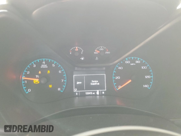 2017 GMC Canyon 2WD SLE with VIN 1GTH5BEA2H1293813, listed as a Copart auction lot 75171644 with 133,415 mi miles and Salvage Title. Bid and sale history available at carsss.com. Image 9.