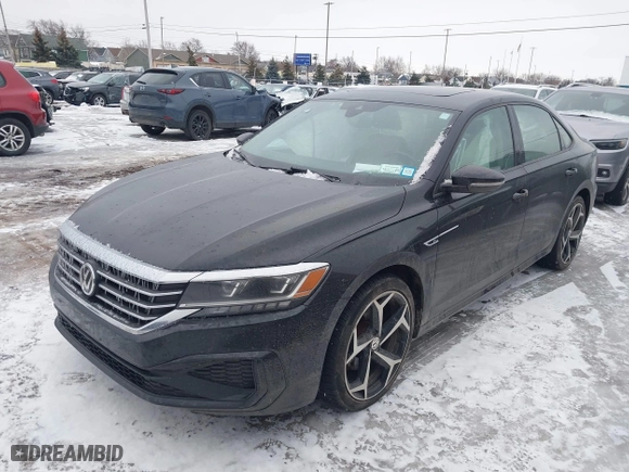 2020 Volkswagen Passat 2.0T R-Line with VIN 1VWMA7A3XLC020708, listed as a IAAI auction lot 41499954 with 49,158 mi miles. Bid and sale history available at carsss.com. Image 17.