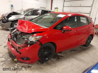 2018 Honda Fit Sport with VIN 3HGGK5H6XJM705225, listed as a IAAI auction lot 41512612 with 126,005 mi miles. Bid and sale history available at carsss.com. Image 2.