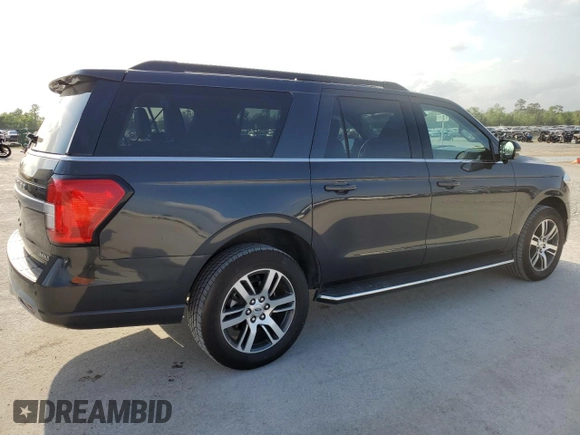 2022 Ford Expedition Max XLT with VIN 1FMJK1JT5NEA40819, listed as a Copart auction lot 51593835 with 14,896 mi miles and Salvage title. Bid and sale history available at DreamBid. Image 3.