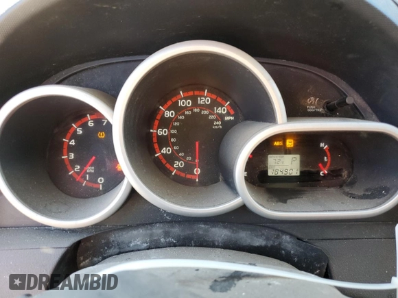 2009 Pontiac Vibe 1SB with VIN 5Y2SP67099Z435329, listed as a Copart auction lot 80291994 with 184,901 mi miles and Salvage title. Bid and sale history available at DreamBid. Image 9.