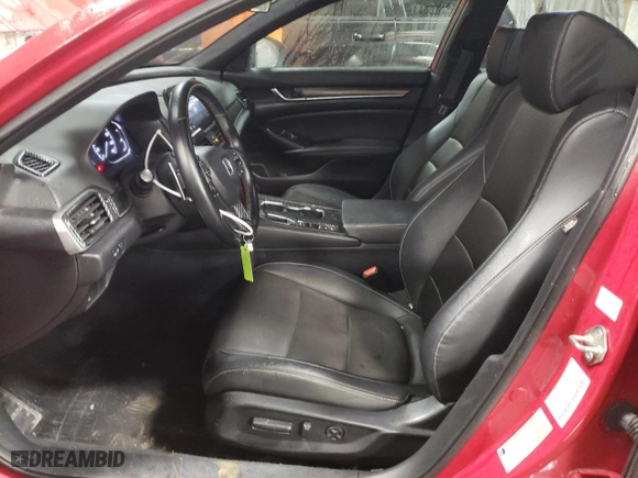 2019 Honda Accord Sedan Sport 1.5T with VIN 1HGCV1F30KA003467, listed as a Copart auction lot 87731875 with 80,519 mi miles and Salvage Title. Bid and sale history available at carsss.com. Image 7.