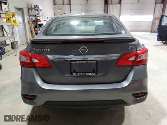 2016 Nissan Sentra S with VIN 3N1AB7AP5GL649232, listed as a Copart auction lot 52609385 with 139,428 mi miles and Salvage Title. Bid and sale history available at carsss.com. Image 6.