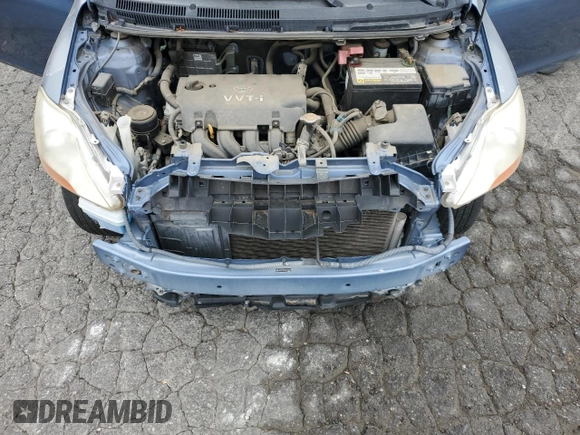 2010 Toyota Yaris with VIN JTDBT4K39A1393586, listed as a Copart auction lot 52240095 with 180,235 mi miles and Clean Title. Bid and sale history available at DreamBid. Image 11.