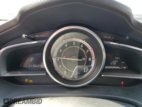 2015 Mazda 3 S Grand Touring with VIN JM1BM1M31F1268906, listed as a Copart auction lot 51821515 with 111,662 mi miles and Salvage title. Bid and sale history available at DreamBid. Image 9.