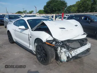 2018 Ford Mustang EcoBoost with VIN 1FA6P8TH7J5137887, listed as a IAAI auction lot 42390745 with 20,324 mi miles and . Bid and sale history available at DreamBid. Image 1.