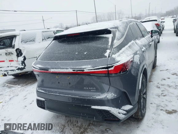 2023 Lexus RX with VIN 2T2BAMCA8PC026214, listed as a IAAI auction lot 41154609 with 3,779 mi miles. Bid and sale history available at carsss.com. Image 17.