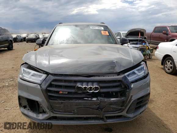 2020 Audi SQ5 Premium Plus with VIN WA1B4AFY7L2015730, listed as a Copart auction lot 60477453 with 36,680 mi miles and . Bid and sale history available at DreamBid. Image 5.