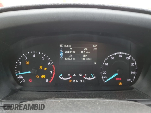 2021 Ford Police Interceptor Utility z VIN 1FM5K8AB5MGC40409, wystawiony jako Copart lot #73527934 z przebiegiem 45 716 mil mil oraz Szkoda całkowita • Salvage title. Historia ofert i sprzedaży dostępna na DreamBid. Obrazek 9.