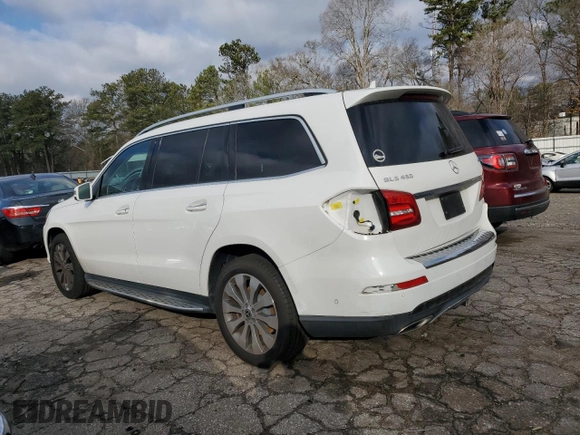 2018 Mercedes-Benz GLS 450 with VIN 4JGDF6EE4JB132316, listed as a Copart auction lot 42323674 with 63,686 mi miles and . Bid and sale history available at DreamBid. Image 2.
