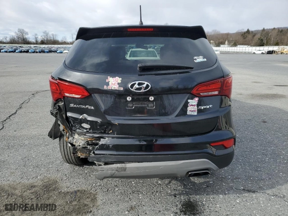 2018 Hyundai Santa Fe Sport 2.4L with VIN 5NMZTDLB8JH098828, listed as a Copart auction lot 44602355 with NaN miles and Salvage Title. Bid and sale history available at carsss.com. Image 6.