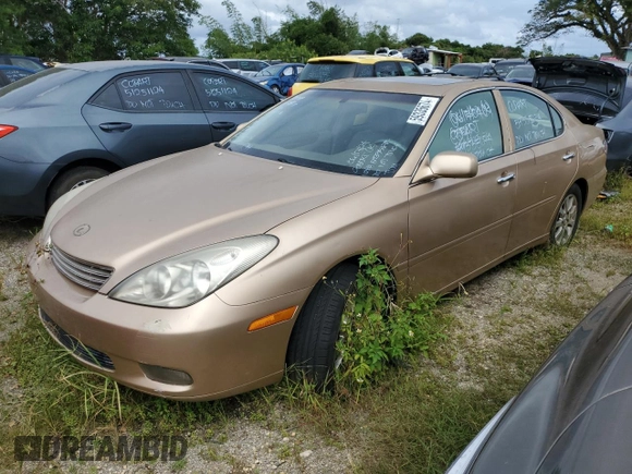 2004 Lexus ES 350 с VIN JTHBA30G245040222, выставлен на аукционе Copart как лот 59335674 с пробегом Не указан миль и На запчасти • Non repairable. История ставок и продаж доступна на DreamBid. Изображение 1.