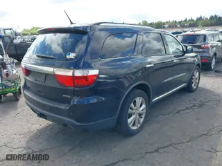 2011 Dodge Durango Crew with VIN 1D4SE4GT4BC593593, listed as a IAAI auction lot 42085058 with 119,578 mi miles. Bid and sale history available at carsss.com. Image 4.