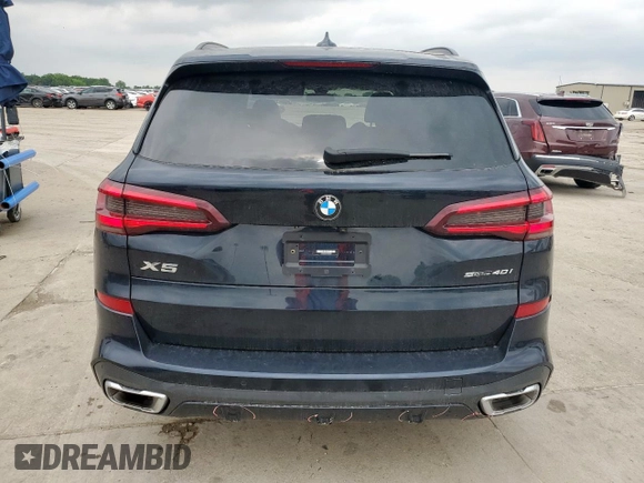 2023 BMW X5 sDrive40i with VIN 5UXCR4C07P9N48328, listed as a Copart auction lot 57619515 with 32,174 mi miles and Salvage title. Bid and sale history available at DreamBid. Image 6.