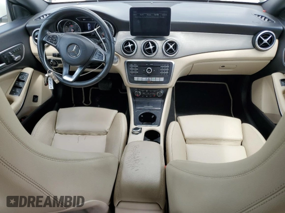 2017 Mercedes-Benz CLA 250 with VIN WDDSJ4EB1HN439381, listed as a Copart auction lot 54482405 with 94,731 mi miles and Salvage Title. Bid and sale history available at DreamBid. Image 8.