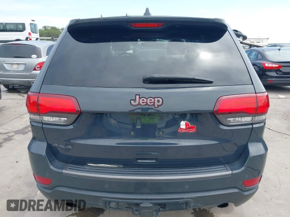 2017 Jeep Grand Cherokee Trailhawk with VIN 1C4RJFLG4HC843628, listed as a IAAI auction lot 42053878 with 83,551 mi miles and . Bid and sale history available at DreamBid. Image 17.