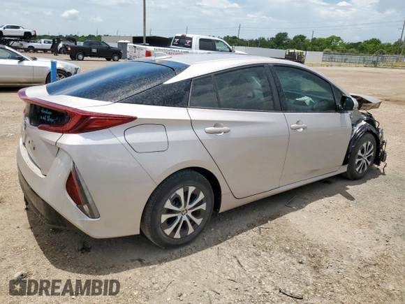 2021 Toyota Prius LE z VIN JTDKAMFP8M3177157, wystawiony jako Copart lot #63668045 z przebiegiem 44 760 mil mil oraz Czysty tytuł • Clean title. Historia ofert i sprzedaży dostępna na DreamBid. Obrazek 3.