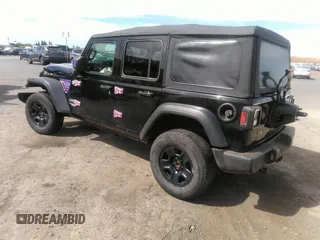 2018 Jeep Wrangler Unlimited Sport S с VIN 1C4HJXDG5JW159062, выставлен на аукционе IAAI как лот 42229427 с пробегом 51 046 миль миль и . История ставок и продаж доступна на DreamBid. Изображение 3.