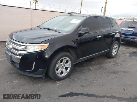 2011 Ford Edge SEL with VIN 2FMDK3JC4BBB48624, listed as a IAAI auction lot 41780799 with 218,750 mi miles. Bid and sale history available at carsss.com. Image 6.