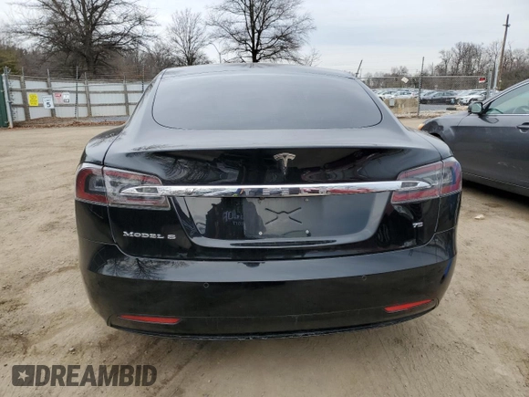 2016 Tesla Model S 70 kWh Battery with VIN 5YJSA1E16GF158450, listed as a Copart auction lot 44171305 with 143,907 mi miles and Salvage Title. Bid and sale history available at carsss.com. Image 6.