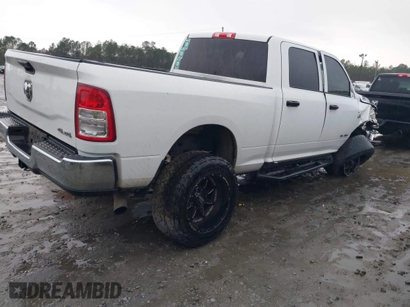 2020 Ram 2500 Tradesman with VIN 3C6UR5CL0LG280648, listed as a IAAI auction lot 41571573 with 90,543 mi miles. Bid and sale history available at carsss.com. Image 4.