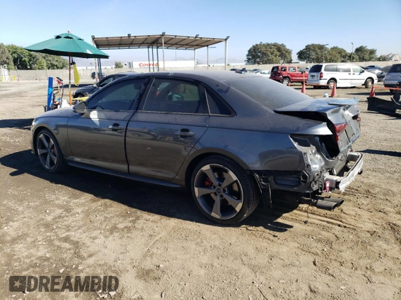 2019 Audi S4 Premium Plus with VIN WAUB4AF47KA006630, listed as a Copart auction lot 77640264 with 61,654 mi miles and Salvage Title. Bid and sale history available at carsss.com. Image 2.