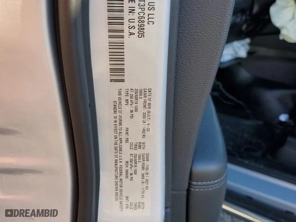 2023 Dodge Durango Pursuit with VIN 1C4SDJFT3PC689805, listed as a Copart auction lot 44358755 with 3,283 mi miles and Salvage Title. Bid and sale history available at carsss.com. Image 14.