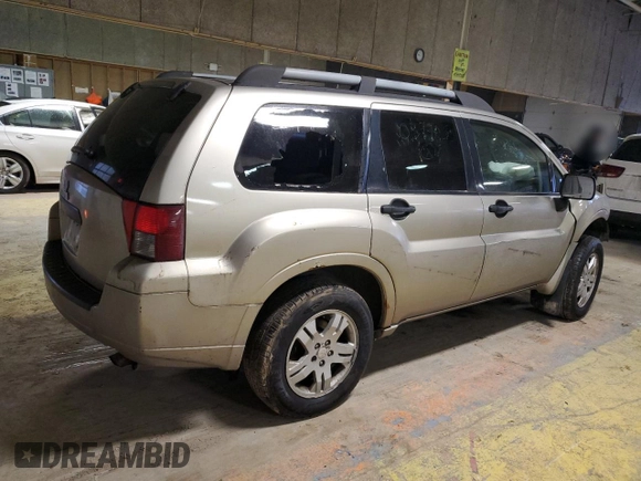 2007 Mitsubishi Endeavor LS with VIN 4A4MN21S47E039405, listed as a Copart auction lot 44543655 with 188,180 mi miles and Salvage Title. Bid and sale history available at carsss.com. Image 3.
