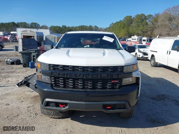 2020 Chevrolet Silverado 1500 Custom Trail Boss with VIN 1GCRYCEH6LZ290177, listed as a IAAI auction lot 41485066 with NaN miles. Bid and sale history available at carsss.com. Image 12.