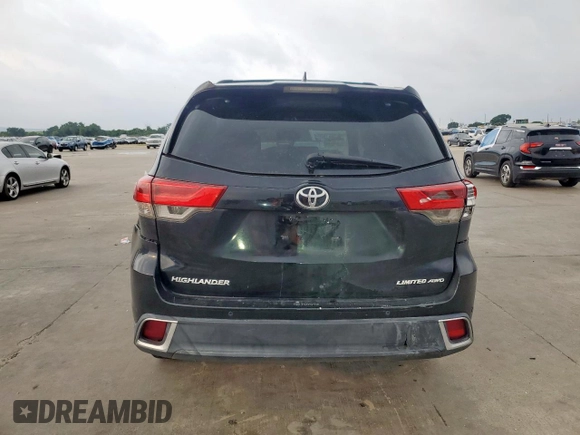 2019 Toyota Highlander Limited z VIN 5TDDZRFH0KS922888, wystawiony jako Copart lot #57443975 z przebiegiem 65 823 mil mil oraz Czysty tytuł • Clean title. Historia ofert i sprzedaży dostępna na DreamBid. Obrazek 6.