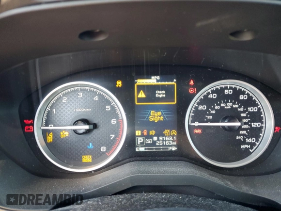 2023 Subaru Forester Limited with VIN JF2SKANC9PH449671, listed as a Copart auction lot 53366825 with 25,163 mi miles and Salvage title. Bid and sale history available at DreamBid. Image 9.