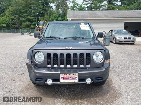 2016 Jeep Patriot Latitude with VIN 1C4NJRFB9GD523102, listed as a IAAI auction lot 42598712 with 144,808 mi miles and . Bid and sale history available at DreamBid. Image 13.
