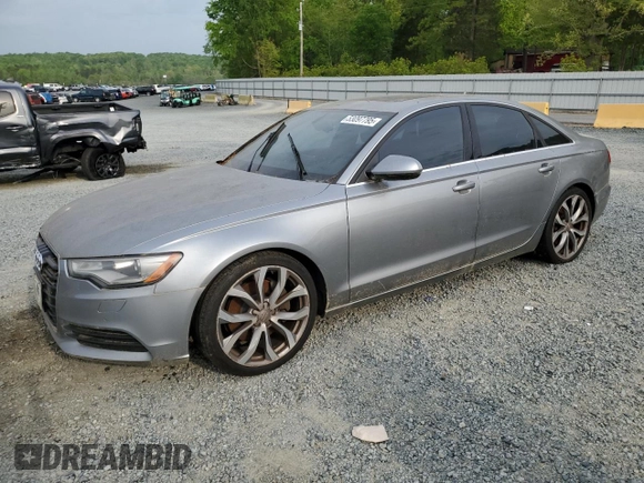 2014 Audi A6 2.0T Premium Plus with VIN WAUGFAFC3EN082110, listed as a Copart auction lot 53097795 with 171,425 mi miles and Clean Title. Bid and sale history available at carsss.com. Image 1.