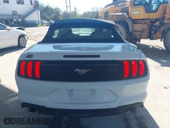 2022 Ford Mustang EcoBoost with VIN 1FATP8UH6N5107464, listed as a IAAI auction lot 41683650 with 57,061 mi miles. Bid and sale history available at carsss.com. Image 15.