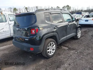 2017 Jeep Renegade Latitude with VIN ZACCJBBB9HPE91033, listed as a IAAI auction lot 41796937 with 87,760 mi miles and . Bid and sale history available at DreamBid. Image 4.