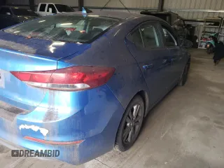 2017 Hyundai Elantra SE with VIN 5NPD84LF9HH138751, listed as a Copart auction lot 54391665 with 87,359 mi miles and Non repairable. Bid and sale history available at DreamBid. Image 3.