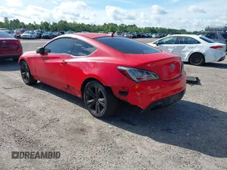 2010 Hyundai Genesis Coupe with VIN KMHHT6KD8AU030060, listed as a IAAI auction lot 42689065 with 150,746 mi miles and . Bid and sale history available at DreamBid. Image 3.