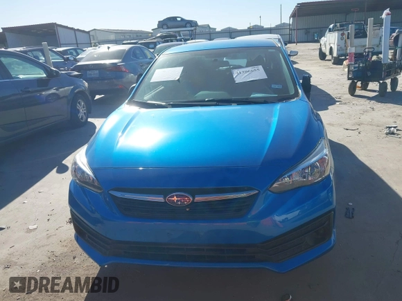 2023 Subaru Impreza with VIN 4S3GTAB68P3702475, listed as a IAAI auction lot 41206655 with 30,571 mi miles and . Bid and sale history available at DreamBid. Image 12.