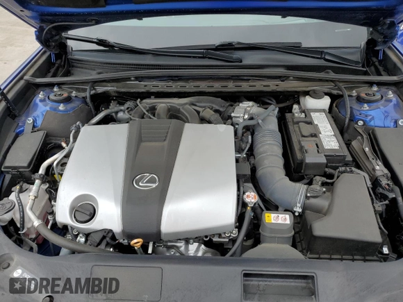 2022 Lexus ES 350 F Sport with VIN 58AGZ1B11NU130602, listed as a Copart auction lot 54929745 with 45,866 mi miles and Clean title. Bid and sale history available at DreamBid. Image 11.
