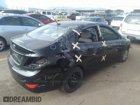 2012 Hyundai Accent GLS z VIN KMHCT4AE0CU131248, wystawiony jako IAAI lot #26727523 z przebiegiem 94 967 mil mil oraz . Historia ofert i sprzedaży dostępna na DreamBid. Obrazek 4.