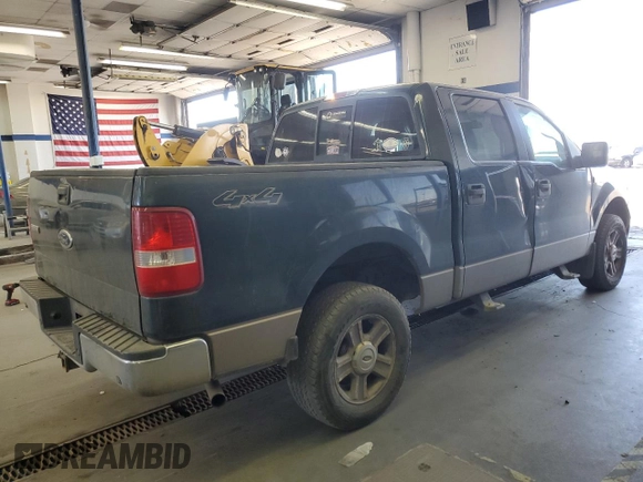 2005 Ford F-150 XLT с VIN 1FTPW14565KE11813, выставлен на аукционе Copart как лот 64522915 с пробегом 226 550 миль миль и Списание • Salvage title. История ставок и продаж доступна на DreamBid. Изображение 3.