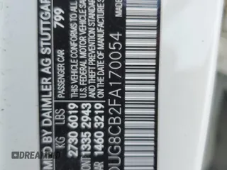 2015 Mercedes-Benz S 550 z VIN WDDUG8CB2FA170054, wystawiony jako Copart lot #57855355 z przebiegiem Nie podano mil oraz Szkoda całkowita • Salvage title. Historia ofert i sprzedaży dostępna na DreamBid. Obrazek 13.