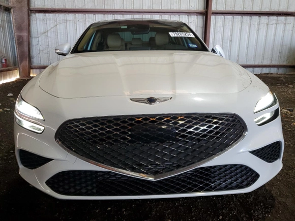 2022 Genesis G70 2.0T with VIN KMTG34TA3NU087699, listed as a Copart auction lot 79265254 with 48,870 mi miles and Salvage Title. Bid and sale history available at DreamBid. Image 5.